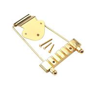 Abaodam String Archtop Tailpiece Per Chitarra Jazz Installazione Facile e Viti Incluse Upgrade Per Ponte Danneggiato o Usurato Colore