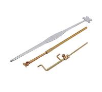 Abaodam Strumenti Per Riparazione Violino Include Clip Per Sound Post Setter e Misuratore Kit Luthier Leggero e Portatile Per Musicisti Materiale Resistente e Durevole