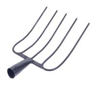 Abaodam Strumento Da Mano Multifunzionale in Ferro Forcone Agricolo Solido e Resistente Per Raccogliere Paglia e Letame Strumento Pratico Per Fattorie e Utile Per Equini e Bovini