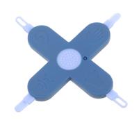Abaodam Strumento Multifunzionale Per Rimuovi Cerume Pulisci Naso e Unghie Design Incrociato Facile Usare Colore Blu
