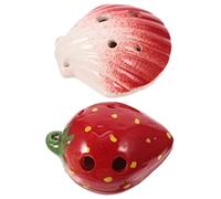 Abaodam Strumento Musicale A 6 Fori Per Ocarina Per Ragazzi E Ragazze Con Conchiglia in Cartone Animato Per Esercitarsi