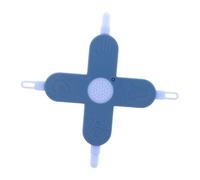 Abaodam Strumento Per Rimozione Cerume Pulizia Nasale e Unghie Per Ragazzo Ragazza Ragazza Sicuro e Delicato Design Croce Blu