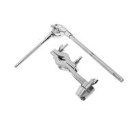 Abaodam Supporto Cowbell per Batteria con Morsetto Estensibile in Braccio Compatibile con Vari Kit Jazz Design Compatto e Robusto per Prestazioni Indoor e Outdoor