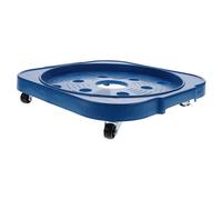 Abaodam Supporto per Bombola di Gas con Ruote e Freno, Base Mobile per Bombola di Propano per Cucina, Struttura Stabile e Resistente per Spostamento Sicuro