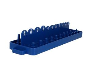 Abaodam Supporto per Chiavi a Bussola da 1/4 Pollice in Pp, Organizer Compatto e Resistente per Prese, Capacità Portante Elevata e Design Salvaspazio per Officina e Uso Automobilistico