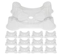 Abaodam Supporto per Frutta in Plastica 20 Pezzi Design Multiplo per Orto e Serra da Giardino, Culla di Anguria Resistente per Verdure e Crescita Migliorata