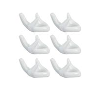 Abaodam Supporto per Ocarina in Materiale a Forma di Mano 6 Pezzi Base Elegante 7X5X5Cm per Strumenti Musicali e Decorazione Stanza Musicale