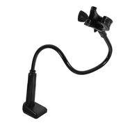 Abaodam Supporto per Phon per Cani Morsetto, Braccio Regolabile a 360°, Base Robusta in Abs e Alluminio per Toelettatura Professionale