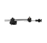 Abaodam Supporto per Piatti Batteria Elettronica con Morsetto Rapido Braccio Dritto in Metallo da 38 MM Staffa Stabile con Fissaggio a V per Studio Sala Prove e Concerti