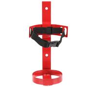 Abaodam Supporto Porta Estintore da Muro in Ferro Cinghie Regolabili e Design Resistente per Estintori 1kg, per Casa e Ufficio