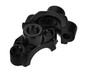 Abaodam Supporto Specchietto Retrovisore in Alluminio per Motocicli e Scooter Elettrici, Staffa di Estensione con Montaggio Sicuro, Compatibile con Interruttore a Pulsante di Controllo