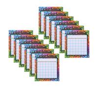 Abaodam Tabella Ricompense Incentivante per 50 Pezzi Schede Perforate Colorate per Gestione Comportamento in Classe, Forniture Insegnanti Homeschooling e Premi Motivazionali