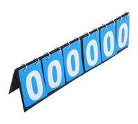 Abaodam Tabellone Segnapunti Multifunzione per Basket e Badminton, Materiale in Metallo e Tessuto, Stampa Digitale Chiara e Resistente, per Giochi Sportivi