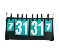 Abaodam Tabellone Segnapunti Portatile in per Tennis Pallavolo e Badminton Flip Scoreboard con Grandi per Controllo Punteggio Chiaro ed Efficiente in Partite Indoor e Outdoor