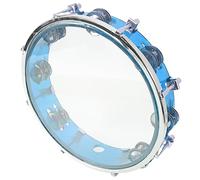 Abaodam Tamburello Mano per Strumento Percussione per Educazione Musicale Musicale per Sviluppo del Coordinamento e creatività Facile da Usare