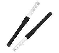 Abaodam Tamburo con Spazzola Telescopica per Batteria Spazzola in Nylon Resistente per Percussioni Accessori per Rullante