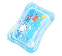 Abaodam Tappeto Gonfiabile Acqua per Gioco Bimbo Cuscino Pvc Leggero Coordinazione Occhio-mano, Creativo per Ragazzo Ragazza Uso Interno ed Esterno Blu