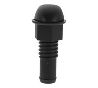 Abaodam Tappo di Scarico Vite per Barca, Raccordo passascafo, Nylon e Acciaio Inossidabile, Nero, per Yacht e Pontoon, Facile da installare