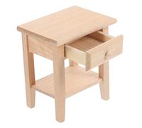 Abaodam Tavolo Da Notte Per Casa Delle Bambole Accessorio Miniatura Per Decorazioni Di Stanze Per La Creatività Dei Compatto e Leggero Per Ambienti Di Giocattoli Miniatura