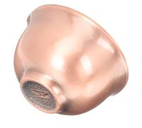 Abaodam Tazzina da Tè Cinese Vintage in Rame Processo di Macinazione Fine, Pratica per Uso Prolungato, per Cerimonie del Tè in Stile Tradizionale Kung Fu