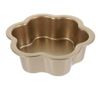 Abaodam Teglia per Cheesecake a Forma di Fiore 8 Pollici con Fondo Rimovibile in Acciaio al Carbonio Antiaderente, Tortiera Piccola per Dolci e Mini Torte, per Forno e Preparazioni