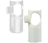 Abaodam Testa di Flauto Sostitutiva 2 Pezzi per Flauto C/D, Bocchini per Ausilio al Soffio, Accessori Resistenti e Leggeri per Strumenti a Fiato, Adatti a Musicisti Principianti e