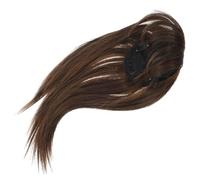 Abaodam Topper per Chioma Donna in Fibra Chimica Leggero e Confortevole Frangia Invisibile per Copertura Naturale senza Cuciture per Uso Quotidiano