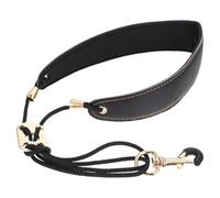 Abaodam Tracolla per Sassofono in Pelle Nera Imbottita e Confortevole Cintura Spalla per Principianti e Professionisti