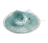 Abaodam Trappola Pieghevole per Pesca Rete Multifunzione per Pesci Granchi e Gamberetti Portatile e Compatta per Avventure Outdoor Resistente in Polietilene e Ferro