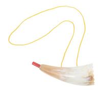 Abaodam Trombetta Giocattolo a Forma di Corno di Bue in Plastica, Pratica e Affidabile, Lunga 14 Cm per Decorazione Casa e Feste Ragazzo Ragazza