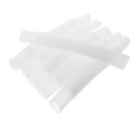 Abaodam Tubo Corrugato per Bacinella Shampoo 6 Pezzi in Pvc Bianco, Facile da Pulire e Mantenere, per Lavaggio Chioma a Letto e Post Parto