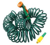 Abaodam Tubo Estensibile da Giardino Spiralato per Irrigazione e Pulizia Auto Flessibile e Resistente Multiuso per Giardini Prato e Serra Colore Casuale Colore Casuale