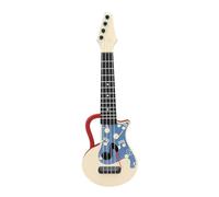 Abaodam Ukulele per Strumento Musicale Educativo e Design Creativo e Sicuro per Sviluppare La Creatività e Interesse Musicale per Compleanni Rosso