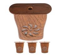 Abaodam Umidificatore per Buca Sonora Chitarra Acustica con Spugna Antigoccia 4 Pezzi, Controllo Umidità Integrato con Igrometro per Prevenire Crepe e Deformazioni, Manutenzione