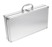 Abaodam Valigetta Portautensili in Alluminio Leggera e Resistente Cassettiera Per Utensili Con Struttura Rigida e Chiusura Di Sicurezza Pratica Custodia Portatile Multifunzione Per Uomini