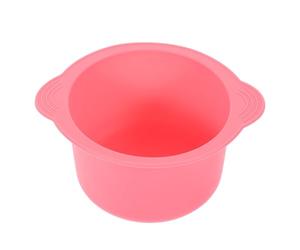 Abaodam Vaso per Cera Depilatoria 400ml in Silicone Resistente al Calore Rivestimento Interno Facile da Staccare per Estetica e Uso Domestico