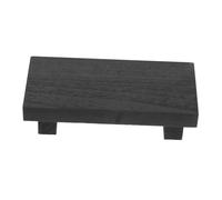 Abaodam Vassoio in Legno Rettangolare per Bagno Supporto Porta Piante Mini Vassoio Porta Sapone Base per Candele Decorazione Rustica per Cucina e Lavandino