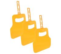 Abaodam Ventilatore per Barbecue in Plastica Multifunzione 3 Pezzi, Ventilatore Manuale Portatile Leggero per Grigliate All’aperto, Strumento di Supporto Fiamma per Barbecue e Picnic