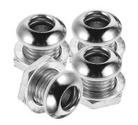 Abaodam Viti per Ventilazione Rullante Kit 4 Pezzi in Acciaio con Guarnizioni e Dadi Accessori Musicali Stabili e Affidabili per Tamburi
