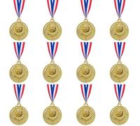 Abaokai 12 medaglie d'oro vincitrici di premi d'oro per Sport, competizioni, Feste, api ortografici, Stile Olimpico, 5,5 cm