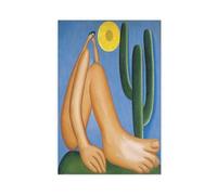 Abaporu by Tarsila Do Amaral Poster da parete su tela per camera da letto, ufficio, cucina, regalo, senza cornice, 50,8 x 76,2 cm