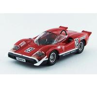 Abarth 2000 S #23 14th Silverstone 1969 Ed Swart 1:43 Model BEST MODELS