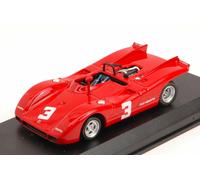 Abarth 2000 Sp #3 2nd European 2 Litre Salzburgring 1970 D. Quester 1:43 Model