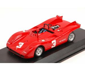 Abarth 2000 Sp #3 2nd European 2 Litre Salzburgring 1970 D. Quester 1:43 Model