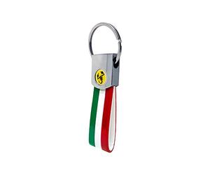 Abarth 21773 Portachiavi Ufficiale, Tricolore, Scorpione Giallo