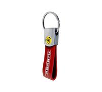 Abarth 21774 Portachiavi Ufficiale Scritta Rosso, Scorpione Giallo