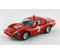 1:43 Best Abarth Ot 1300 Hockenheim 1967 T. Hezemans #3Winner BE9523 Modellino