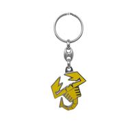 Abarth Portachiavi Scorpione Giallo Ufficiale in Metallo