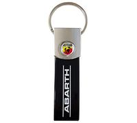 Abarth Portachiavi Ufficiale Band Key Ring, Nero