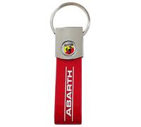 Abarth Portachiavi Ufficiale Band Key Ring, Rosso